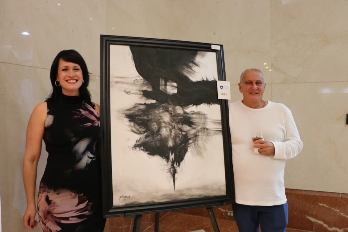 Exhibition at Amerant Bank, Coral Gables, 2019.